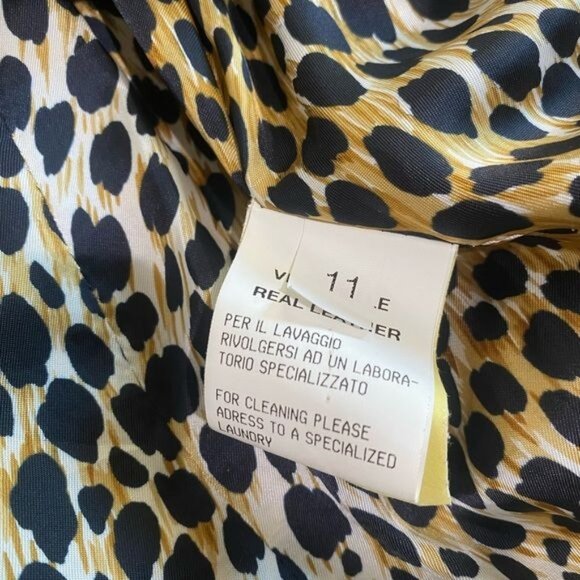 Vintage Dolce & Gabbana Swarovski-Studded Suede Jacket in Tan - Picture 13 of 16